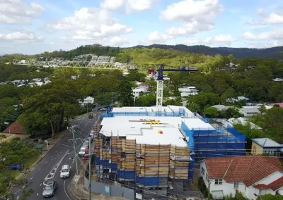 Split system installation at Breeze on Bardon