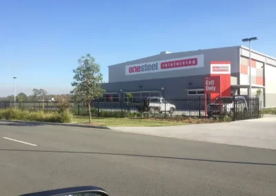 Daikin ducted system above OneSteel warehouse offices