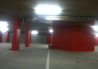 Apartment outdoor units at Waves Suttons Street
